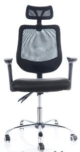 Kancelárska stolička POLA - čierna