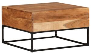 Konferenčný stolík 68x68x41 masívne akáciové drevo