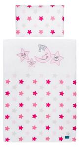 3-dielne posteľné obliečky Belisima Veselé Hviezdičky 100/135 ružové, Vhodnosť: Pre dievčatá