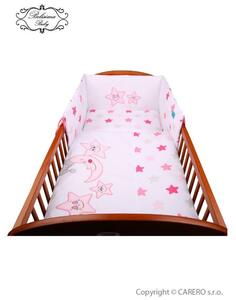 3-dielne posteľné obliečky Belisima Veselé Hviezdičky 100/135 ružové, Vhodnosť: Pre dievčatá