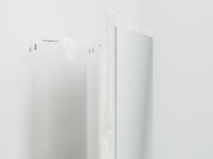 Zrkadlo na stenu INGO - biela borovica