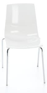 Jedálenská stolička LOLLIPOP biela