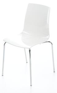 Jedálenská stolička LOLLIPOP biela