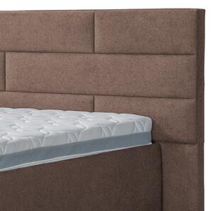 Nadrozmerná posteľ ONE4ALL hnedá, 280x220 cm