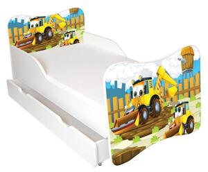 Amila Detská posteľ Bager 160x80cm + matrac ZDARMA!