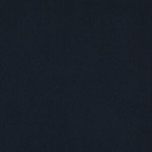 Leňoška námornícka modrá zamatová 2-miestna ľavostranná retro minimalistický štýl