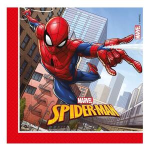 Papierové obrúsky Spiderman 33x33cm 20 ks