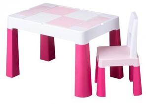 Stôl so stoličkou Tega Baby Multifun Ružová