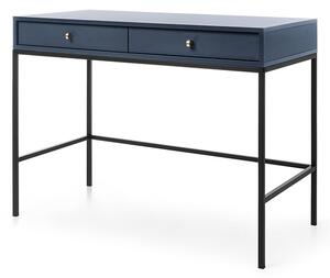Písací stôl OFREA - tmavo modrý