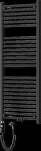 Mexen Mars, elektrické vykurovacie teleso 1200 x 500 mm, 600 W, čierna, W110-1200-500-2600-70