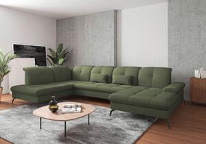 SEDACIA SÚPRAVA, textil, olivovozelená Sit & More - Sedačky, Online Only