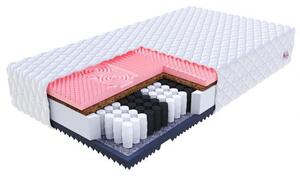 Taštičkový matrac GINASO JERSEY 80x200cm s kokosom 22cm