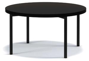Okrúhly konferenčný stolík VILEM 2 - matný čierny