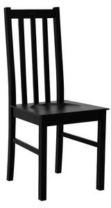 Drevená stolička do kuchyne EDON 10 - čierna
