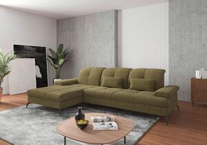 ROHOVÁ SEDAČKA, textil, olivovozelená Sit & More - Sedačky, Online Only
