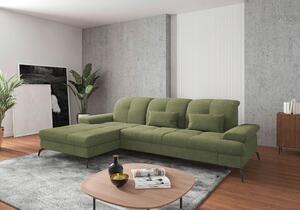 ROHOVÁ SEDAČKA, textil, svetlozelená Sit & More - Sedačky, Online Only