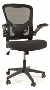 Otočná stolička DALAL - čierna