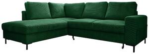 ROHOVÁ SEDAČKA, textil, smaragdovozelená MID.YOU - Sedačky, Online Only