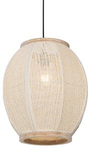 Orientálna závesná lampa natural 35 cm - Rob