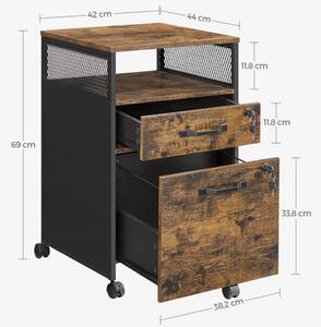 KONTAJNER NA KOLIESKACH, 44/69/42 cm Boxxx - Online Only kancelárie, Online Only