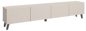 NÍZKA KOMODA, béžová, kašmírová, 190/40/32 cm P & B - TV nábytok, Online Only