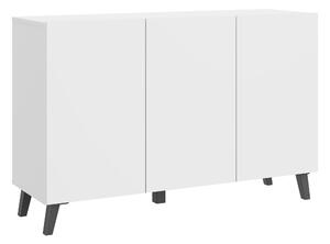 ŠIROKÁ KOMODA, biela, 120/76/39 cm P & B - Online Only drobný nábytok, Online Only