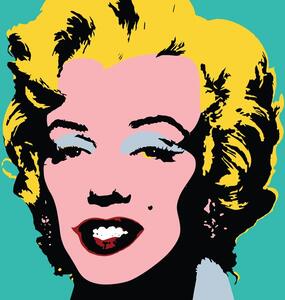 Obraz ikonická Marilyn Monroe v pop art dizajne