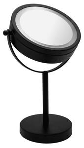 Ridder DAISY kozmetické zrkadlo LED, čierna