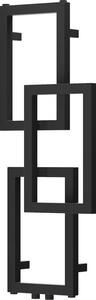 Mexen Grid, dekoratívny kúpeľňový radiátor 870 x 360 mm, 209 W, čierna, W215-0870-360-00-70