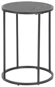 PRÍRUČNÝ STOLÍK, čierna, kompozitné drevo, 40/40/55 cm - Online Only obývacie izby, Online Only