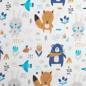 Detská deka z Minky s výplňou New Baby Medvedíkovia modrá 80x102 cm, Vhodnosť: Pre chlapcov