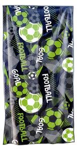Rýchloschnúca plážová osuška GOAL farebná 70 x 140 cm, 100% mikrovlákno