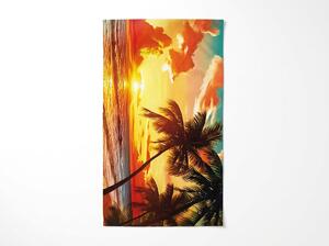 Rýchloschnúca XXL plážová osuška AURORIA farebná 150 x 210 cm, 100% mikrovlákno