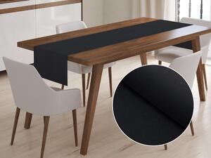 Biante Dekoračný behúň na stôl BKS-410 Čierny 20x140 cm