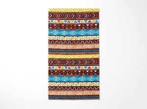 Rýchloschnúca XXL plážová osuška AZTECA farebná 150 x 210 cm, 100% mikrovlákno