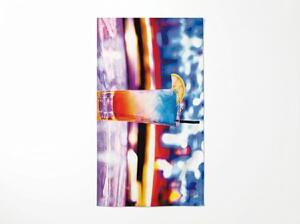 Rýchloschnúca XXL plážová osuška FRIZZEL farebná 150 x 210 cm, 100% mikrovlákno