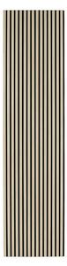 Drevený akustický panel, 2400 x 600 mm, dub morený