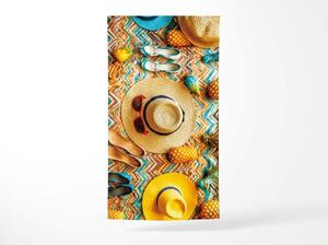 Rýchloschnúca XXL plážová osuška VACALIO farebná 150 x 210 cm, 100% mikrovlákno