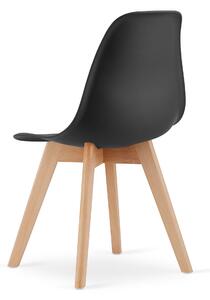 KITO stolička - čierna