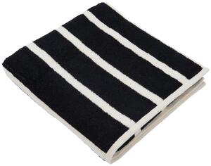 UTERÁK, 70/140 cm, čierna, écru Dieter Knoll - Kúpeľňový textil