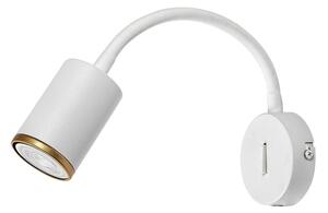 Rabalux 73110 - Nástenné bodové svietidlo NOLIE 1xGU10/15W/230V biela