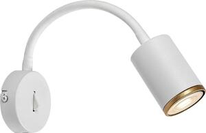 Rabalux 73110 - Nástenné bodové svietidlo NOLIE 1xGU10/15W/230V biela