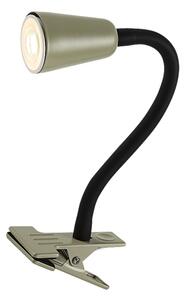 Rabalux 74092 - Stolná lampa s klipom ALDO 1xGU10/7W/230V khaki