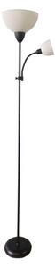 Rabalux 74109 - Stojacia lampa ACTION PRO 1xE27/60W/230V + 1xE14/25W čierna