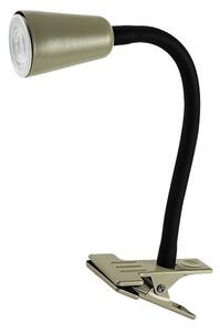 Rabalux 74092 - Stolná lampa s klipom ALDO 1xGU10/7W/230V khaki
