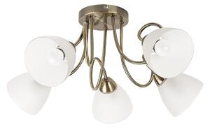 Rabalux 71482 - Prisadený luster PALOMINA 5xE27/60W/230V