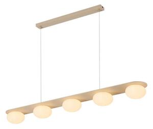 Rabalux 72462 - Závesný luster na lanku GLOWBELLS 5xG9/25W/230V