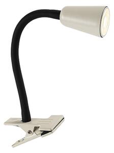 Rabalux 74091 - Stolná lampa s klipom ALDO 1xGU10/7W/230V krémová