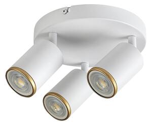 Rabalux 73106 - Bodové svietidlo NOLIE 3xGU10/15W/230V biela