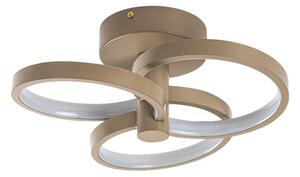 Rabalux 71400-LED stmievateľné stropné svietidlo ISIDORA 32W/230V 3000-6500K priemer 31 cm béžové + diaľkové ovládanie